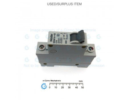 Nader 1-pole Circuit Breaker 16A NDM1A-63-C16 [USED]