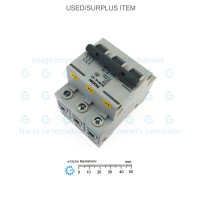 Nader 3-pole Circuit Breaker 63A NDM1A-63-C63 [USED]