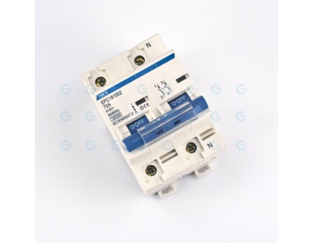 Terasaki EPC 181002 Miniature Circuit Breaker MCB 70A 2-Pole DIN Rail
