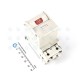 Mitsubishi CP30-BA  AC/DC Circuit Breaker Protector for Equipment 1A 2Pole