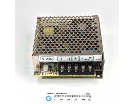 Mean Well 24V 1.1A Industrial Power Supply S-25-24 Meanwell [Surplus]