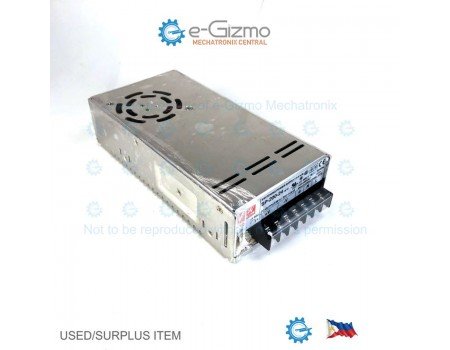Mean Well 110V-220VAC 24V 8.4A Industrial Power Supply UL [Surplus]